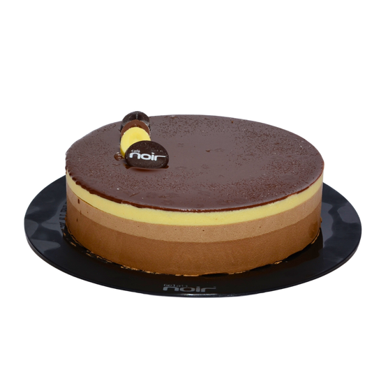 Torta mousse ai tre cioccolati